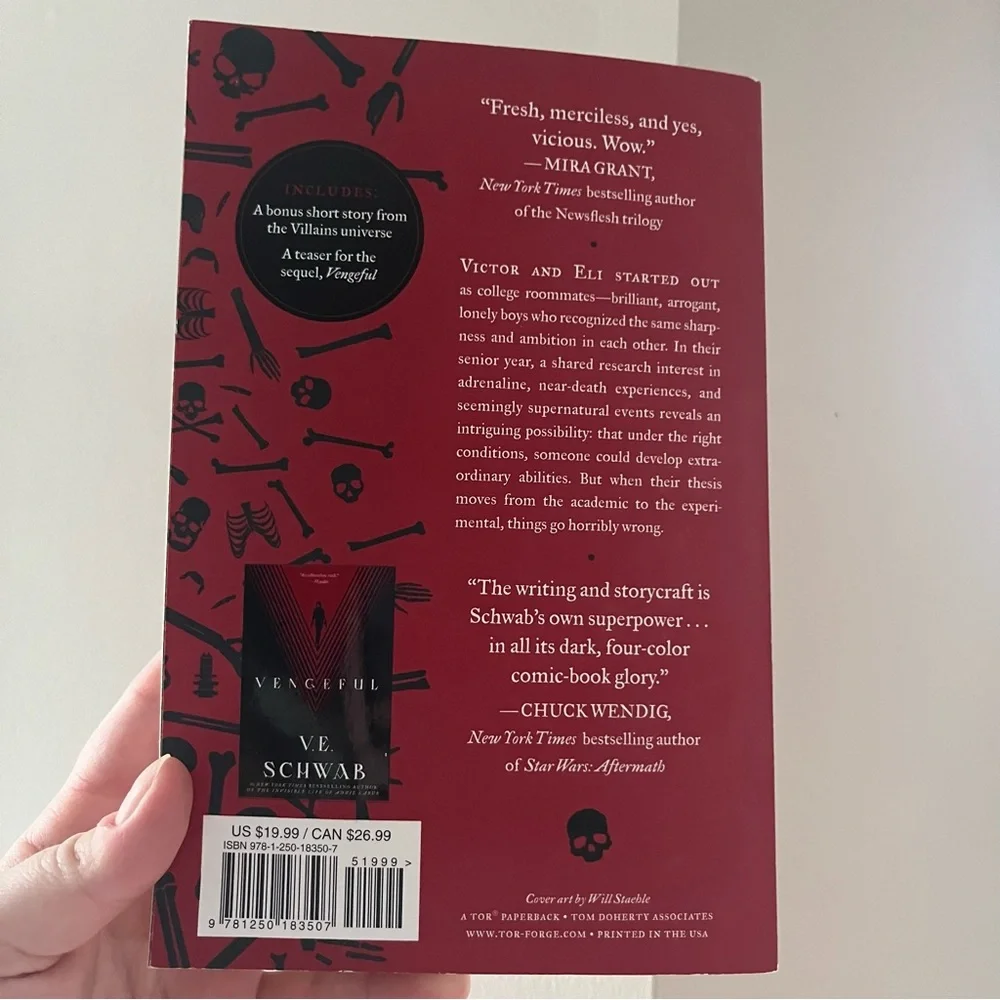 📚 4/25$ 📚 Vicious by V.E. Schwab | Booktok Book - Picture 2 of 6